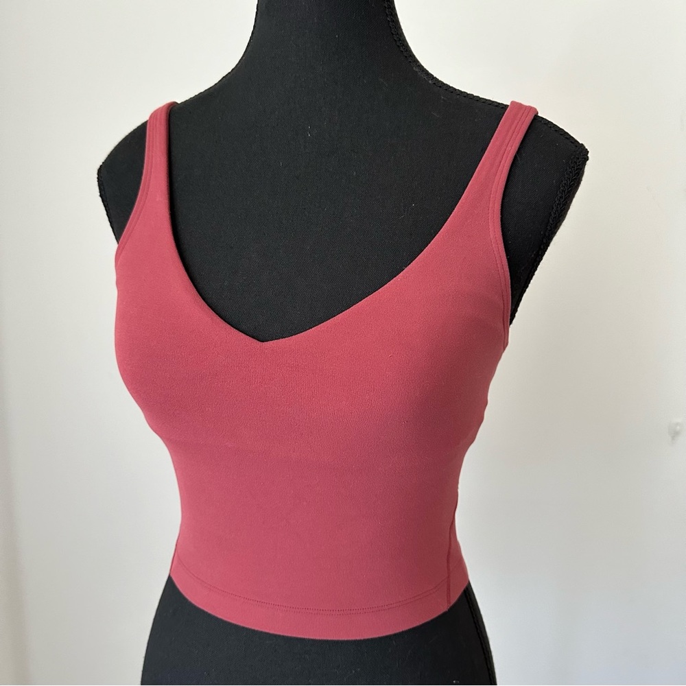 Sz 2 LULULEMON Align Cropped Tank w/ Light Support